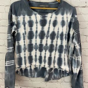 Vicinity tie dye sweatshirt medium crop loose fit